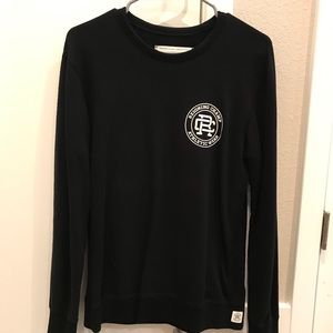 Reigning Champ MidWeight Terry Crest Logo Crewneck